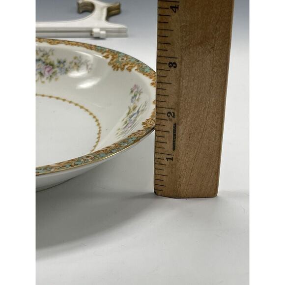 Damars DM Tajimi OCCUPIED Japen 1940's Salad Pasta Soup BOWLS 7.5" - Picture 6 of 8